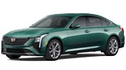 Sleek black luxury sedan with modern grille design, stylish wheels, and aerodynamic profile.
